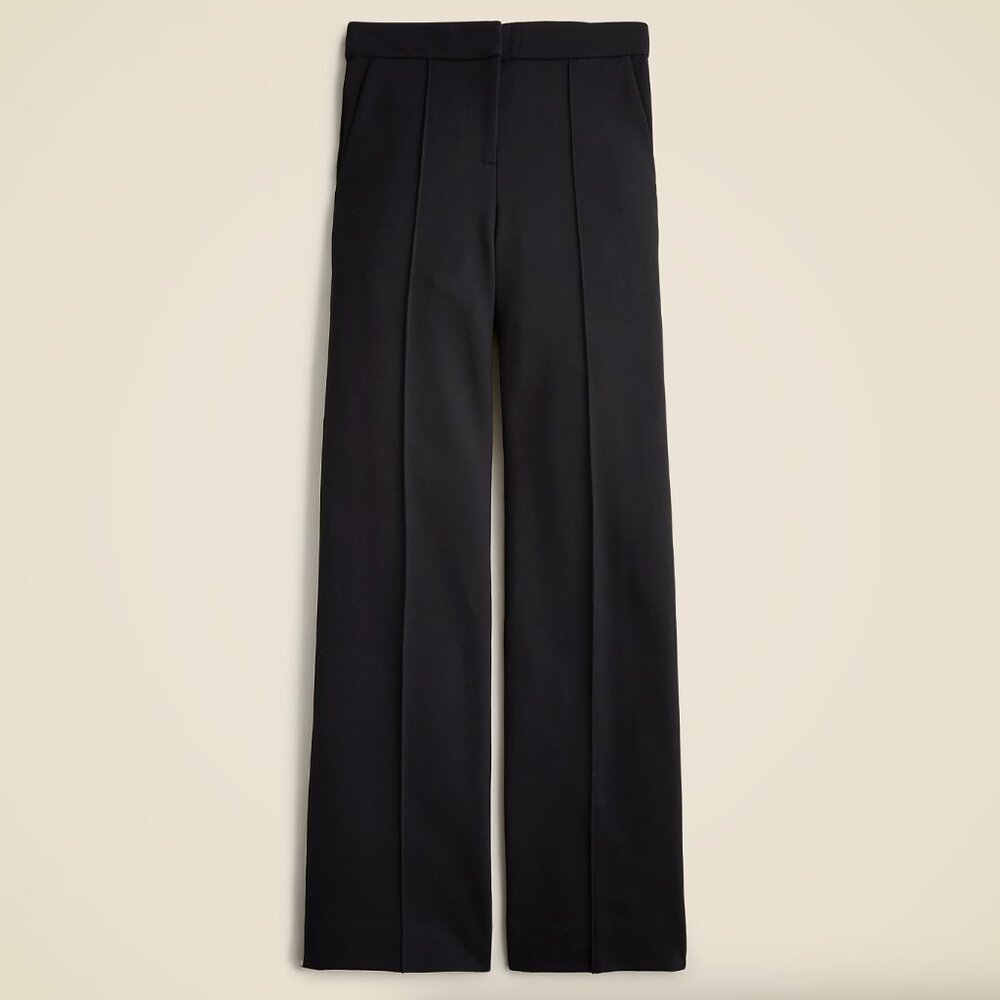 J. Crew Wide-leg Pant in Italian Ponte